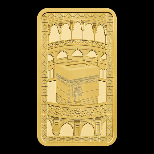 The Royal Mint 20g Kaaba Gold Bar - Includes Gift Sleeve